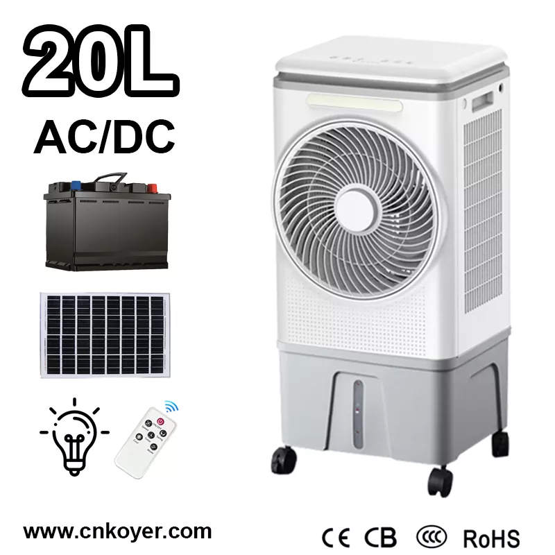 Cum îmbunătățește un ventilator portabil de răcire cu aer prin evaporare eficiența răcirii interioare?
