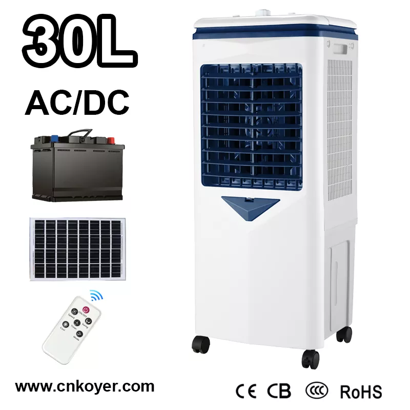 Ventilator portabil pentru răcire de aer AC DC